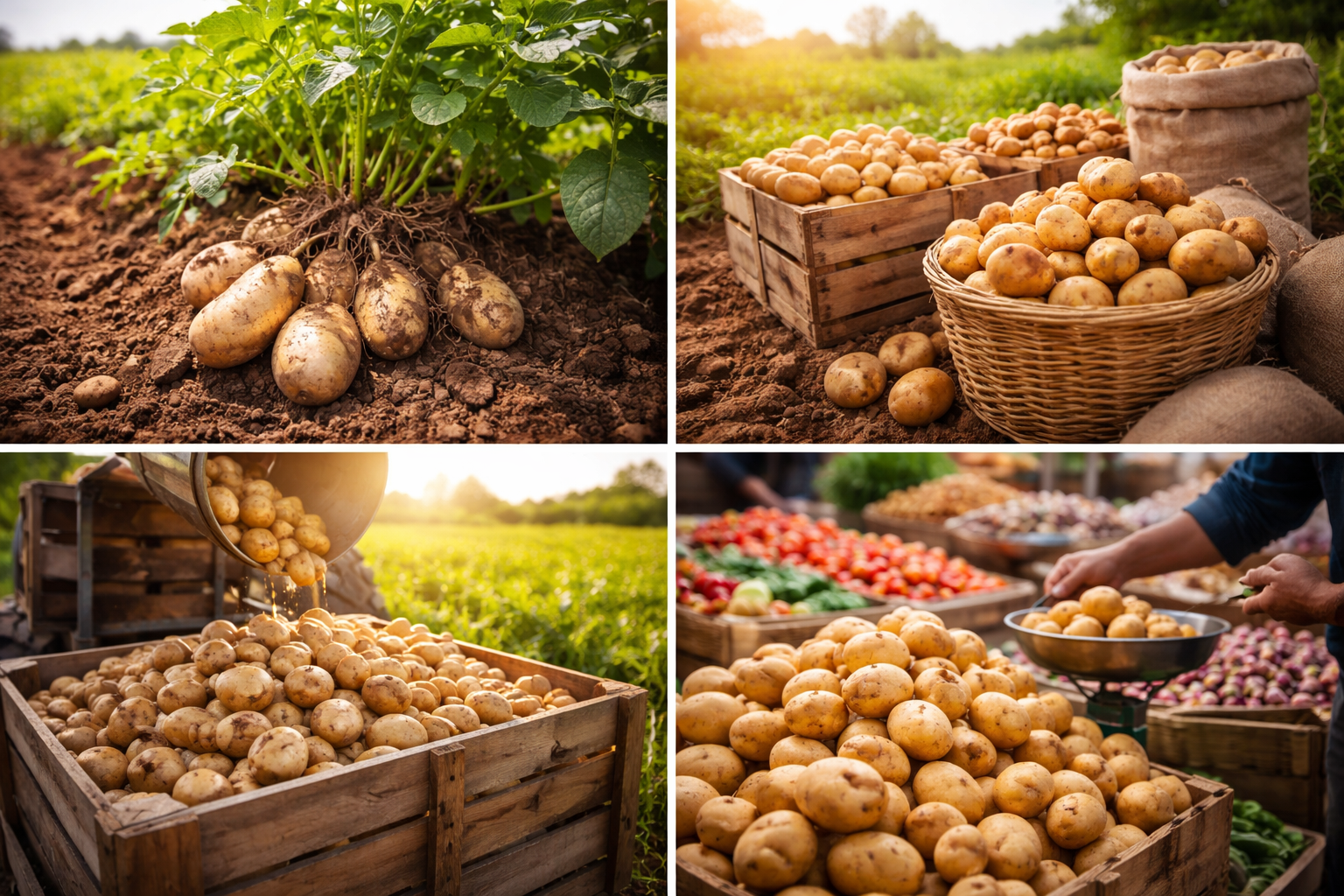 حکومتی اداروں کی خاموشی ۔ آلو اگانے والوں کا استحصال